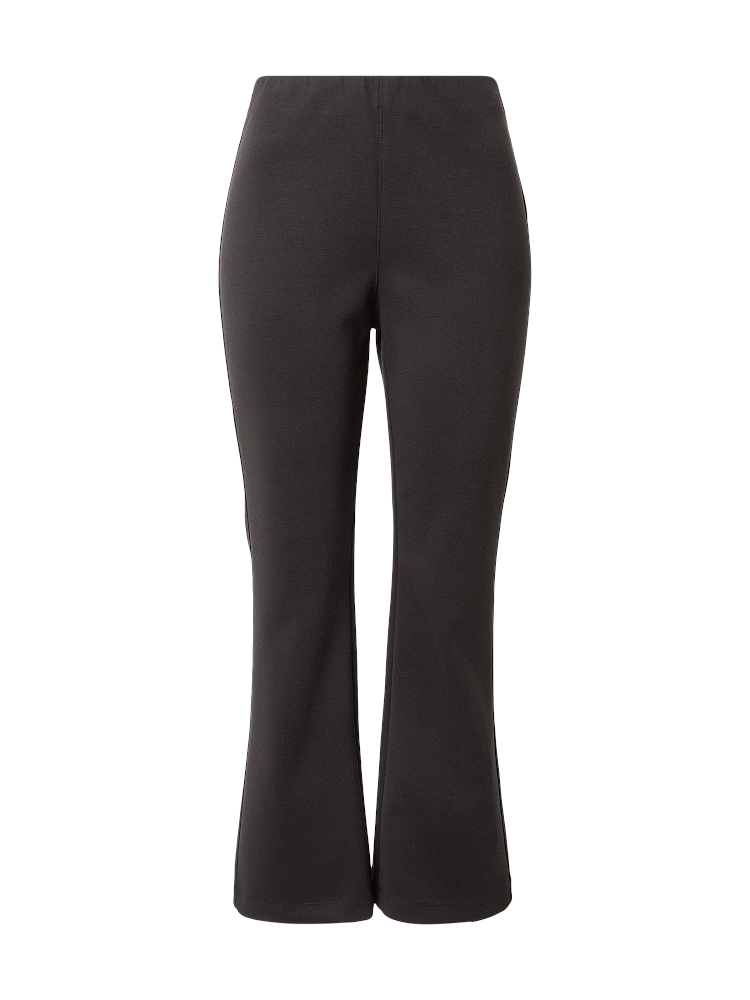 Calvin Klein Flared Παντελόνι σε μαύρο: μπροστά