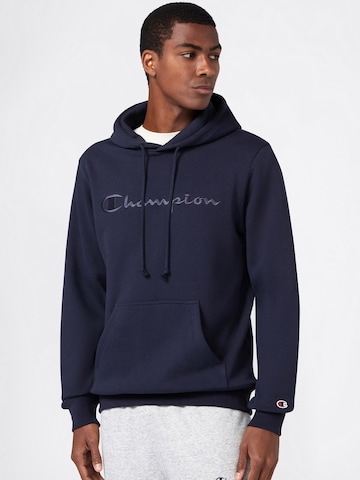 Champion Authentic Athletic Apparel Sweatshirt in Blauw: voorkant