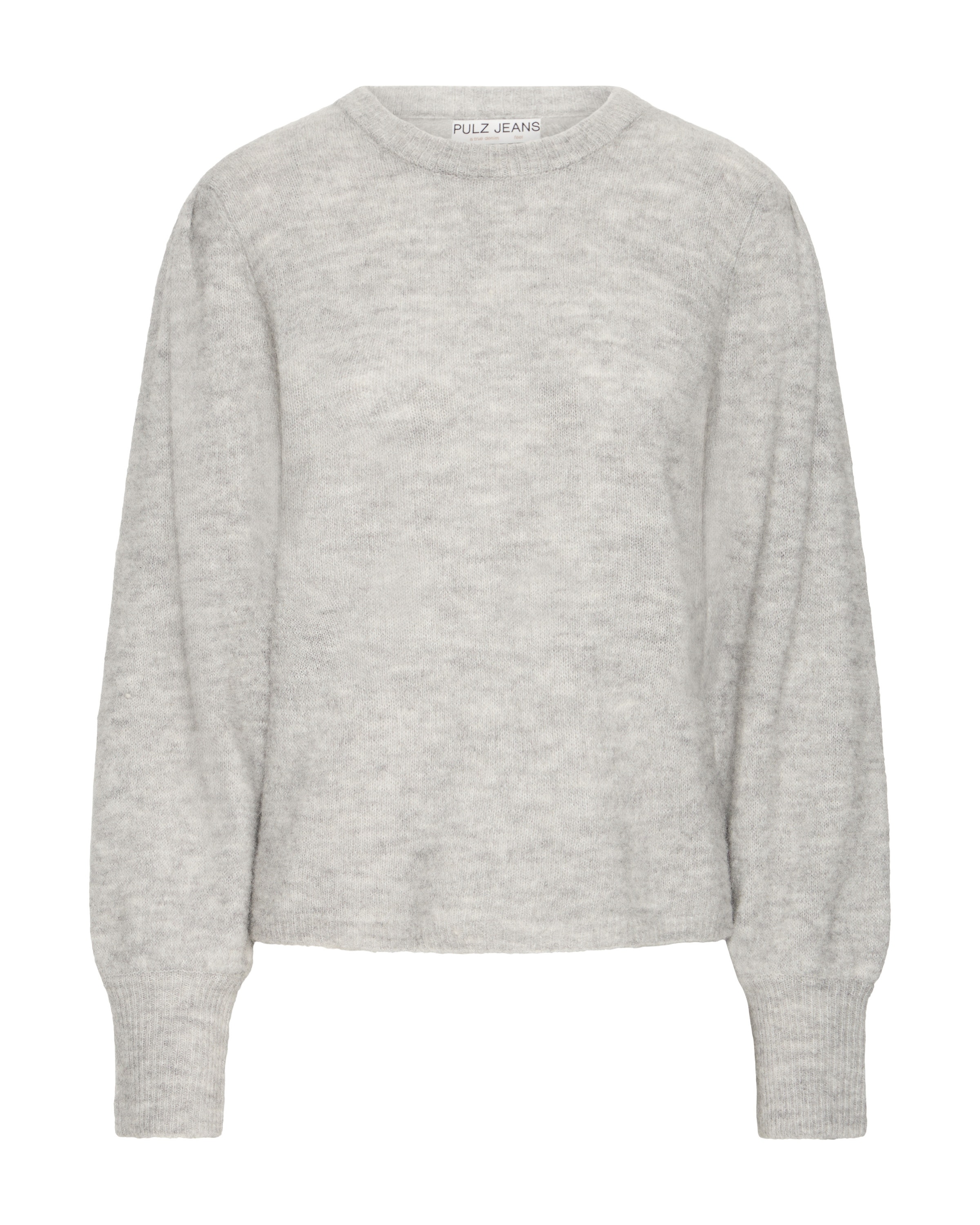 Pulz Pullover 'PZASTRA' i grå: forside