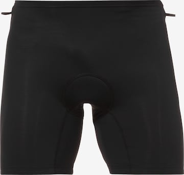 VAUDE Skinny Fit Спортен панталон в черно: отпред