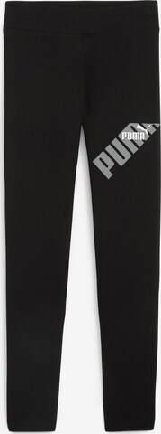 PUMA Skinny Leggings 'Power' in Black: front