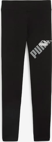 PUMA Skinny Leggings 'Power' in Schwarz: predná strana