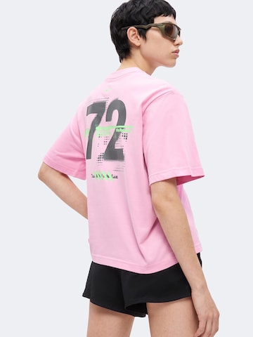 NIKETehnička sportska majica 'Swift' - roza boja