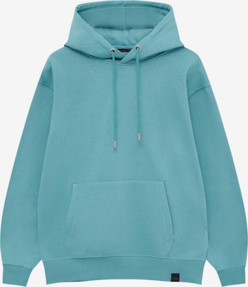 Pull&Bear Sweatshirt in Green: front