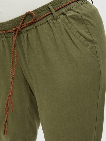 MAMALICIOUS Regular Trousers in Green