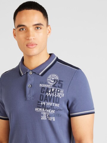 CAMP DAVID Shirt 'Alaska Ice Tour' in Blauw