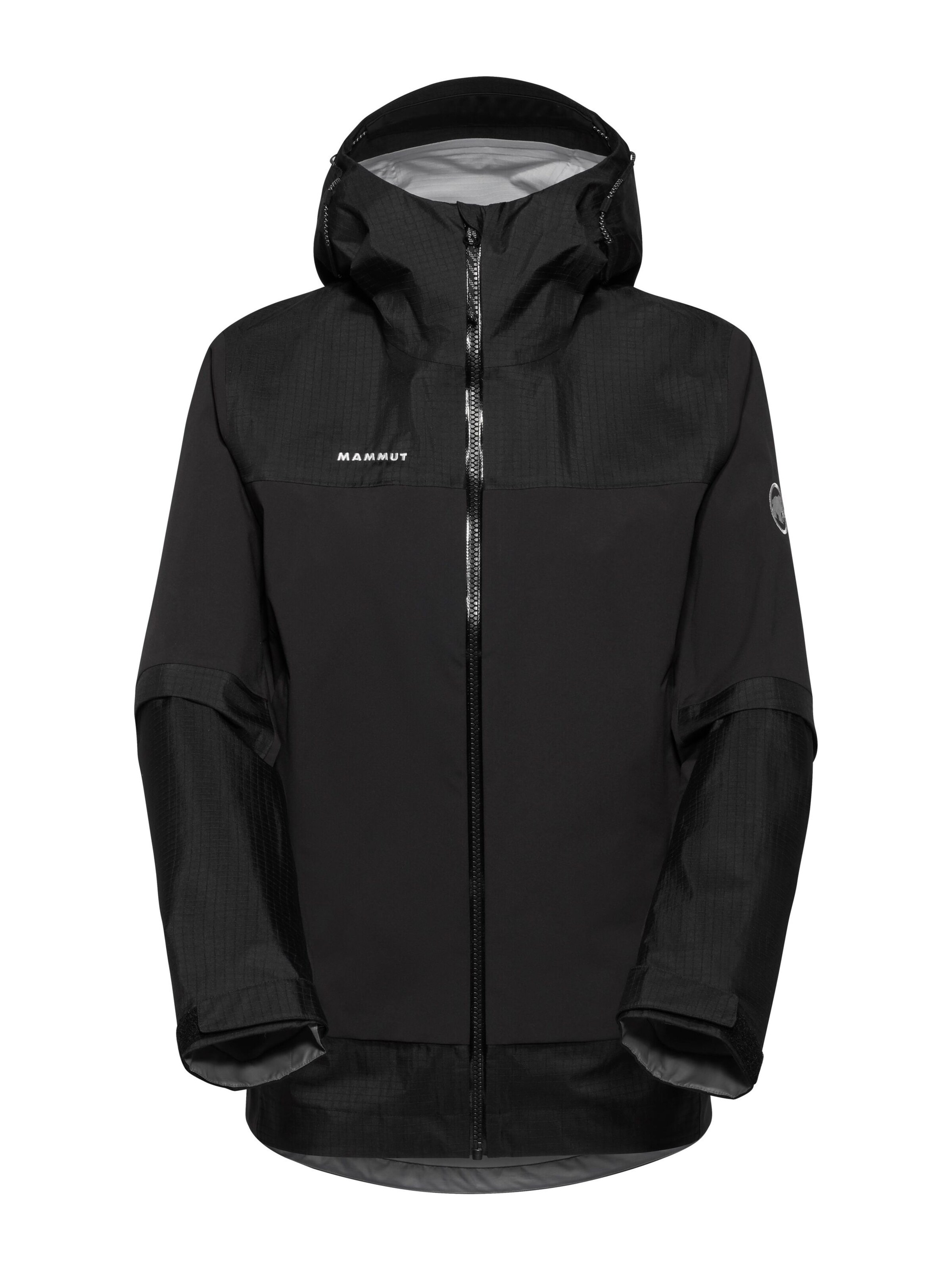 MAMMUT Outdoorjacke 'Ducan Guide' in Schwarz: Vorderseite