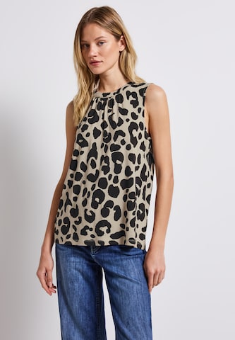 STREET ONE Bluse in Beige: Vorderseite