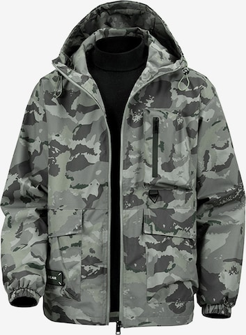 Youthup Outdoorjacke in Grün: Vorderseite