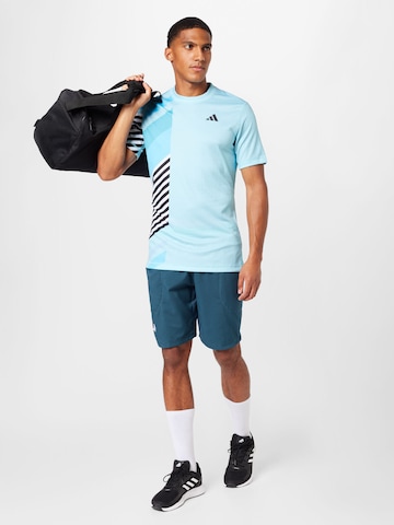 ADIDAS PERFORMANCE Regular Sportshorts in Blau