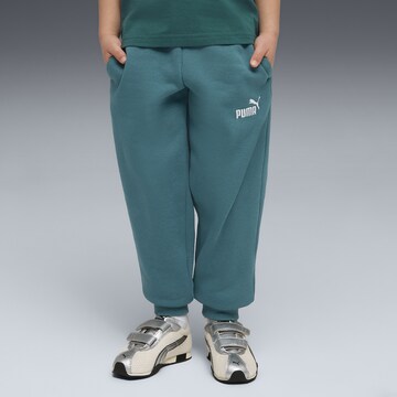 PUMA Tapered Broek 'Ess No. 1' in Groen: voorkant