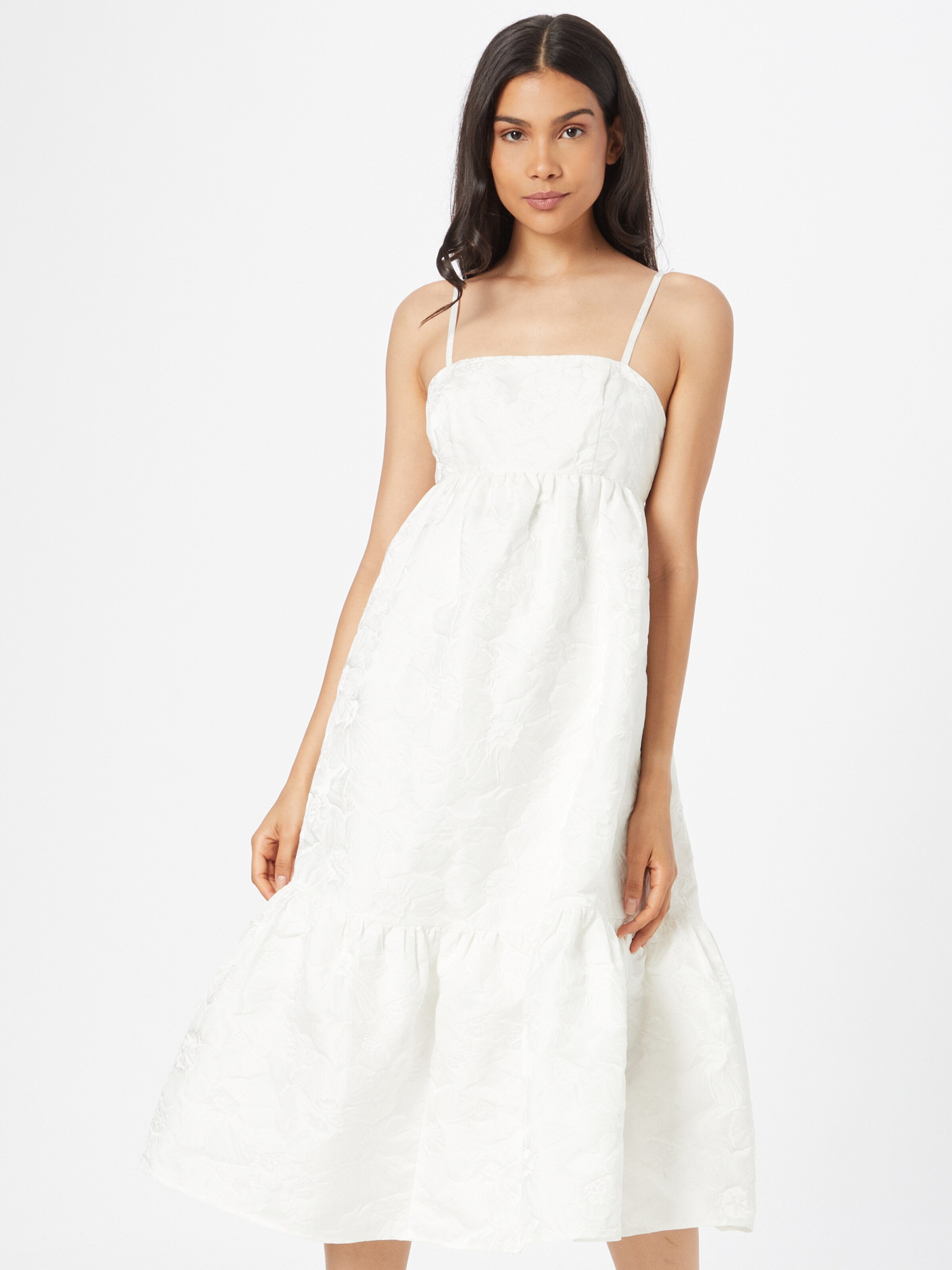 Frauen Große Größen Gina Tricot Kleid 'Lizette' in Offwhite - ZP56107 Frauen Große Größen Gina Tricot Kleid 'Lizette' in Offwhite - ZP56107