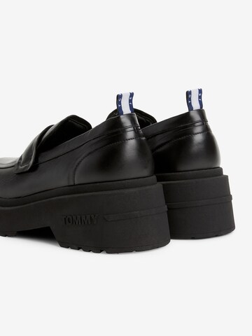 Tommy Jeans Slipper in Schwarz