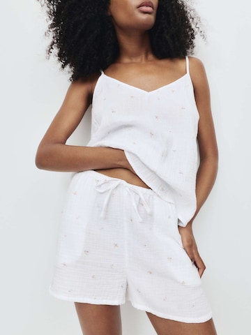 Pyjama Marks & Spencer en blanc : devant
