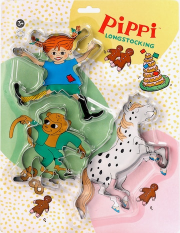 Ustensiles de pâtisserie Pippi en argent : devant