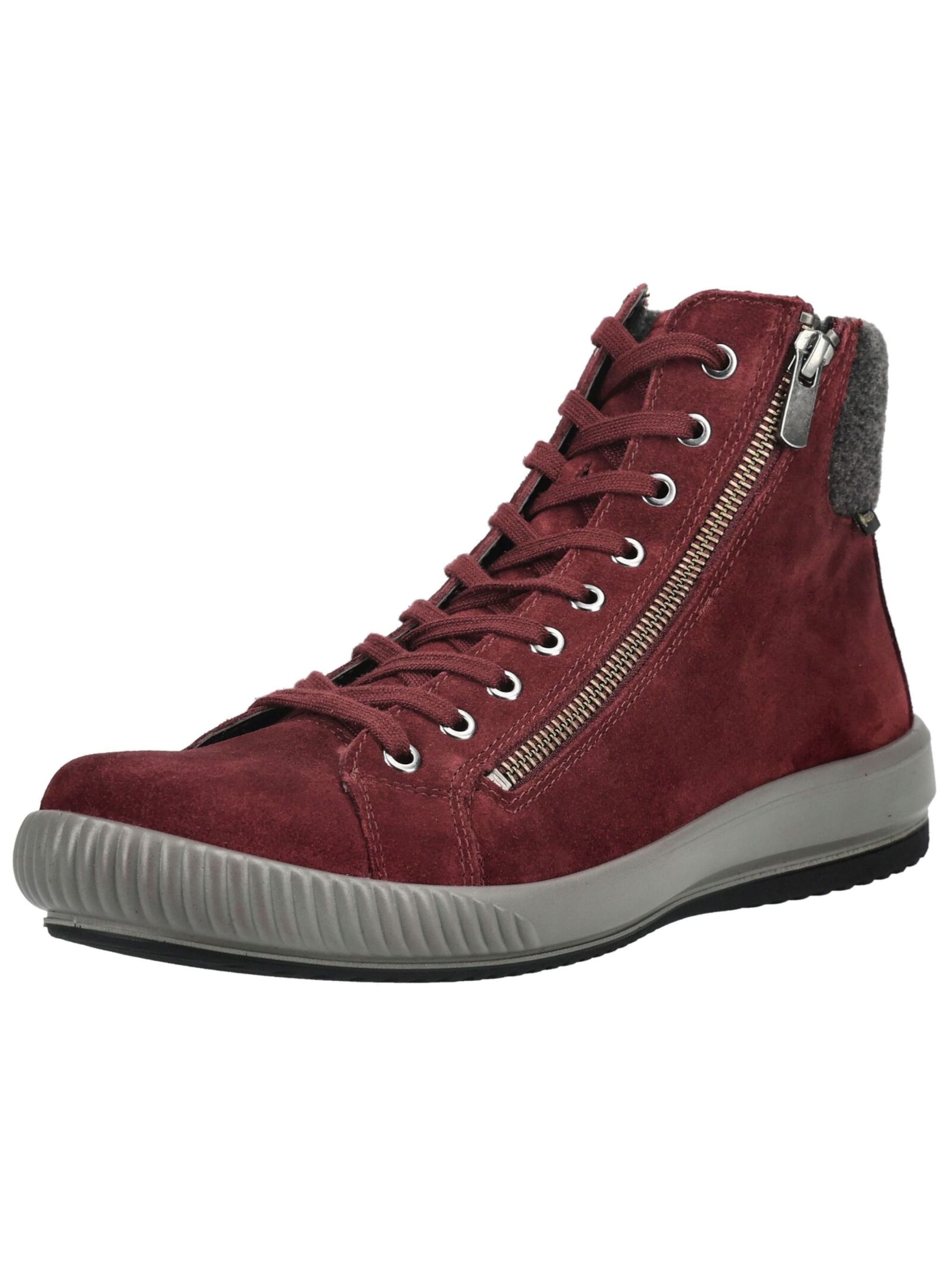 Legero Sneakers hoog in Rood: voorkant