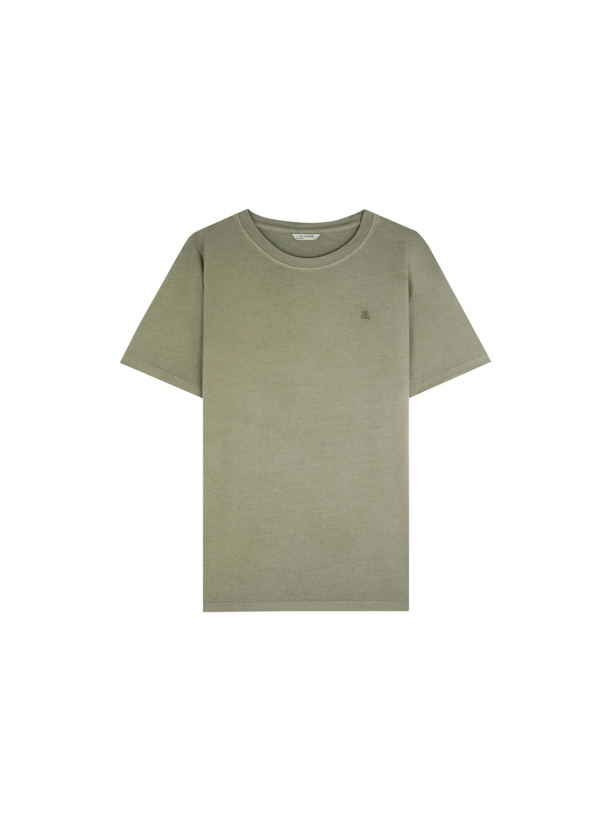 Scalpers Λειτουργικό μπλουζάκι ' ' σε πράσινο: μπροστά