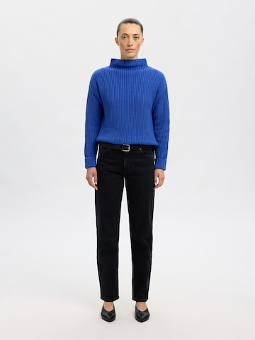 SELECTED Pullover 'SLFSELMA SUS' i blå