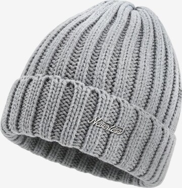 Neverless Beanie 'Model 36934' in Grey: front