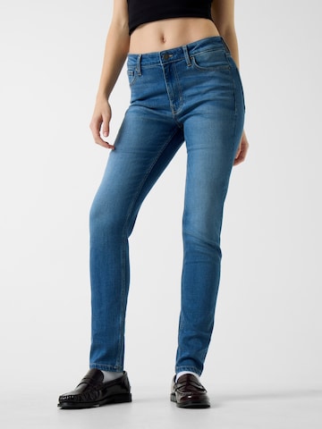 GUESS JEANS Skinny Kavbojke | modra barva: sprednja stran