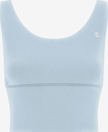 DEHA Bustier Sport-BH in Blau: Vorderseite