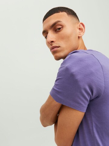 T-Shirt 'Basher' JACK & JONES en violet