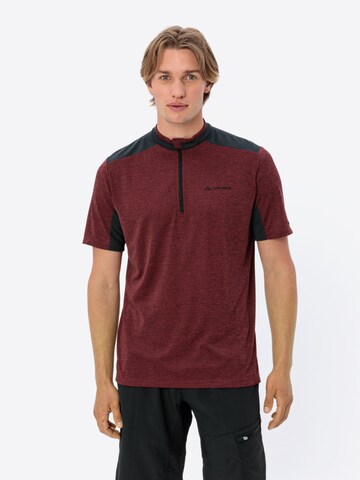 VAUDE Performance shirt ' Tamaro' in Red: front
