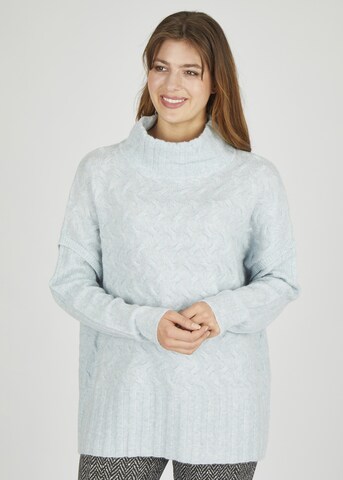 eve in paradise Oversized Sweater 'Caja' in Blue: front