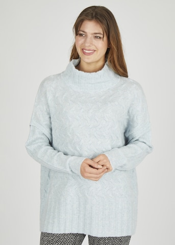 eve in paradise Oversized Sweater 'Caja' in Blue: front