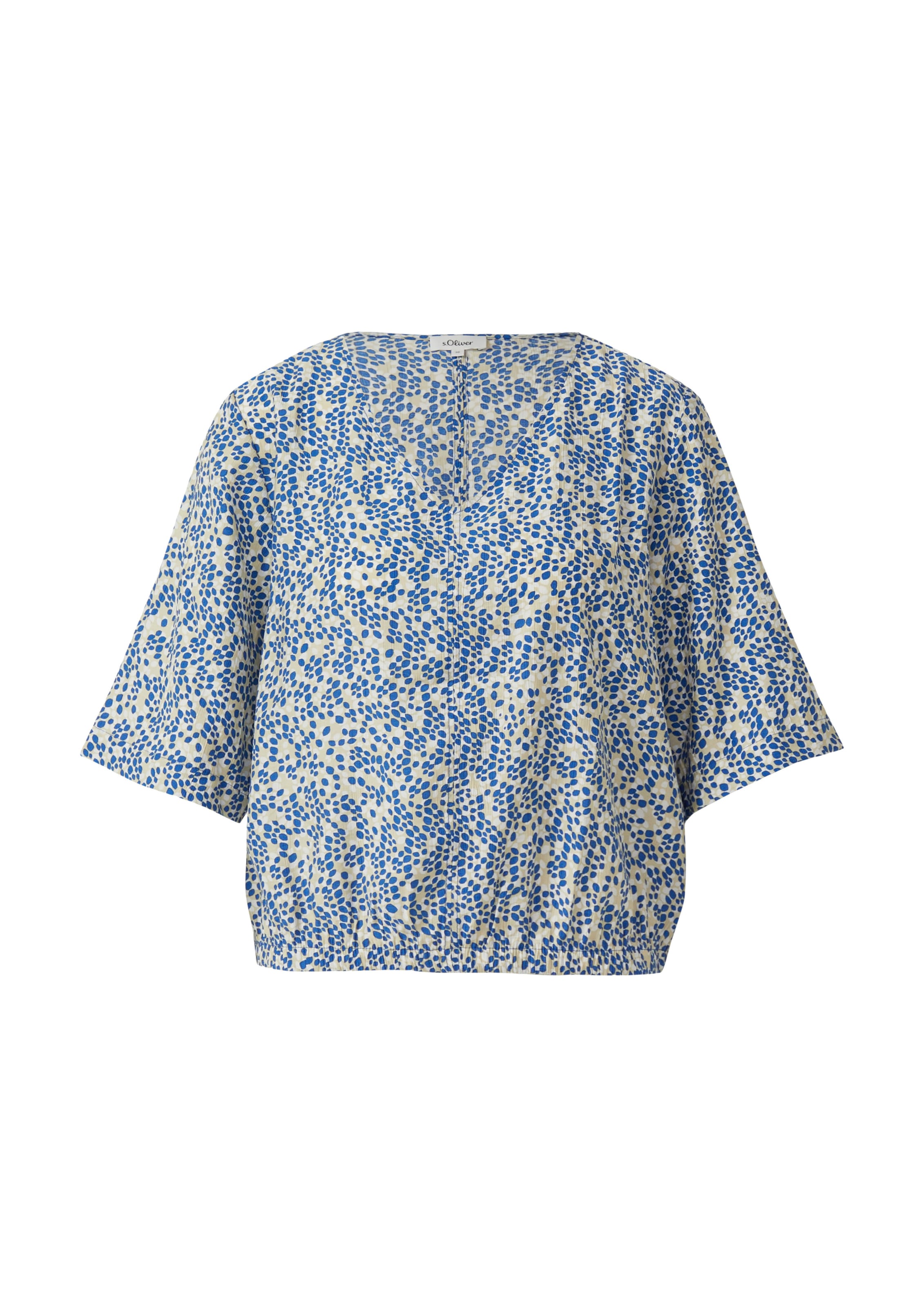s.Oliver Bluse in Blau: Vorderseite