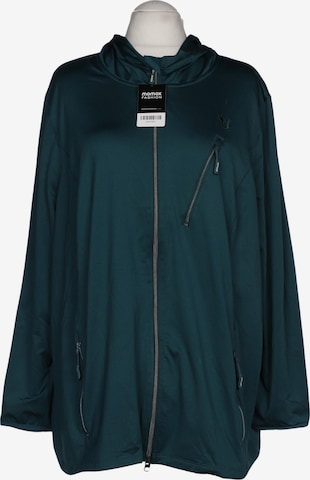 Ulla Popken Kapuzenpullover 9XL in Grün: Vorderseite
