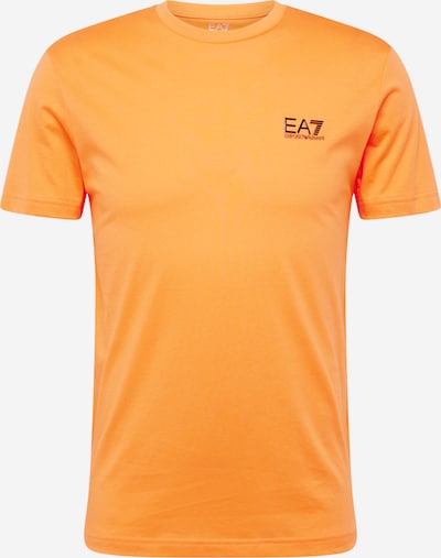 EA7 Emporio Armani T-Krekls, krāsa - oranžs / sarkans / melns, Preces skats