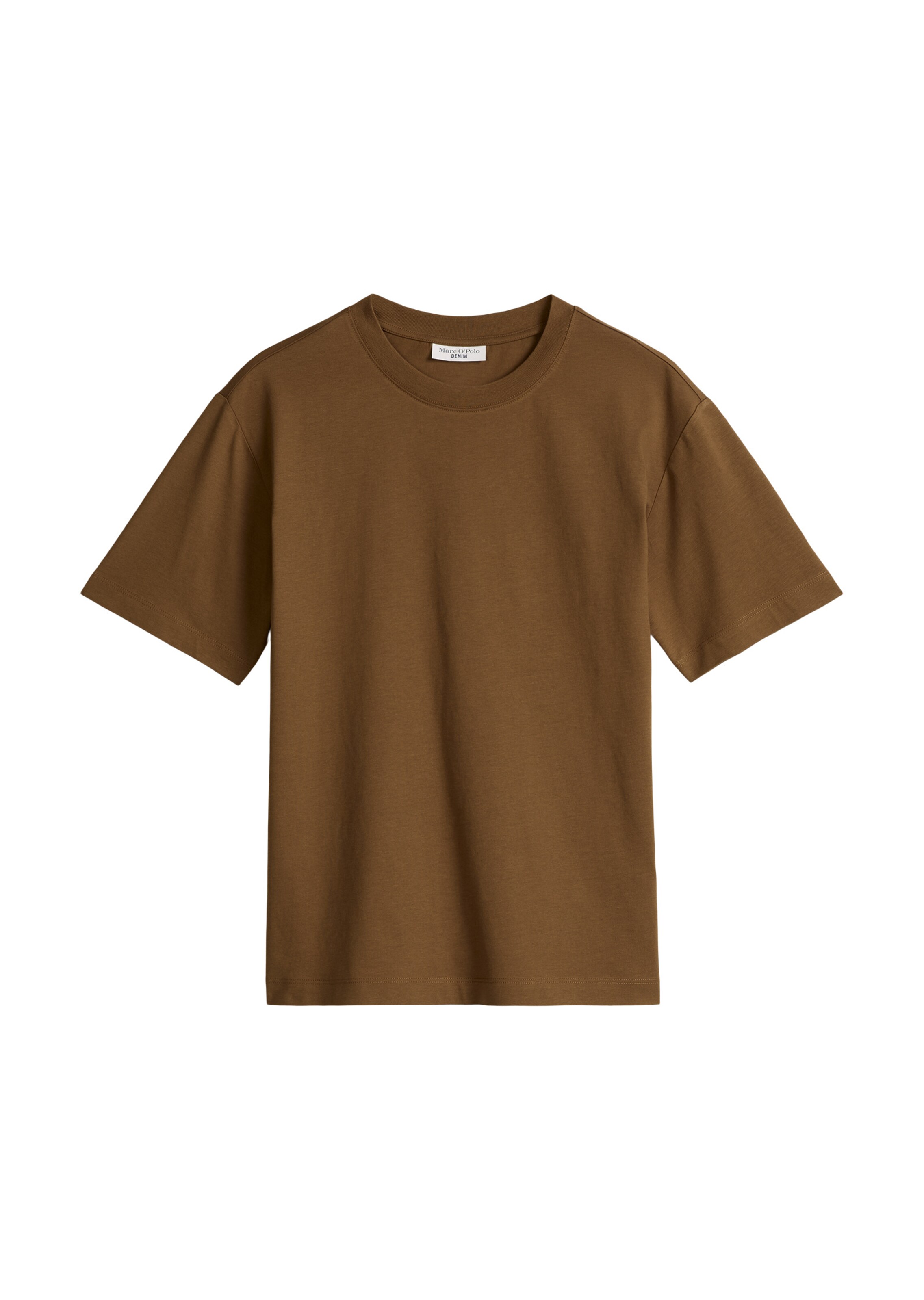 Marc O'Polo DENIM T-Shirt in Braun: Vorderseite