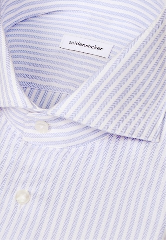 SEIDENSTICKER Regular fit Zakelijk overhemd in Blauw