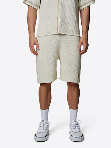 Good For Nothing Loosefit Broek in Wit: voorkant