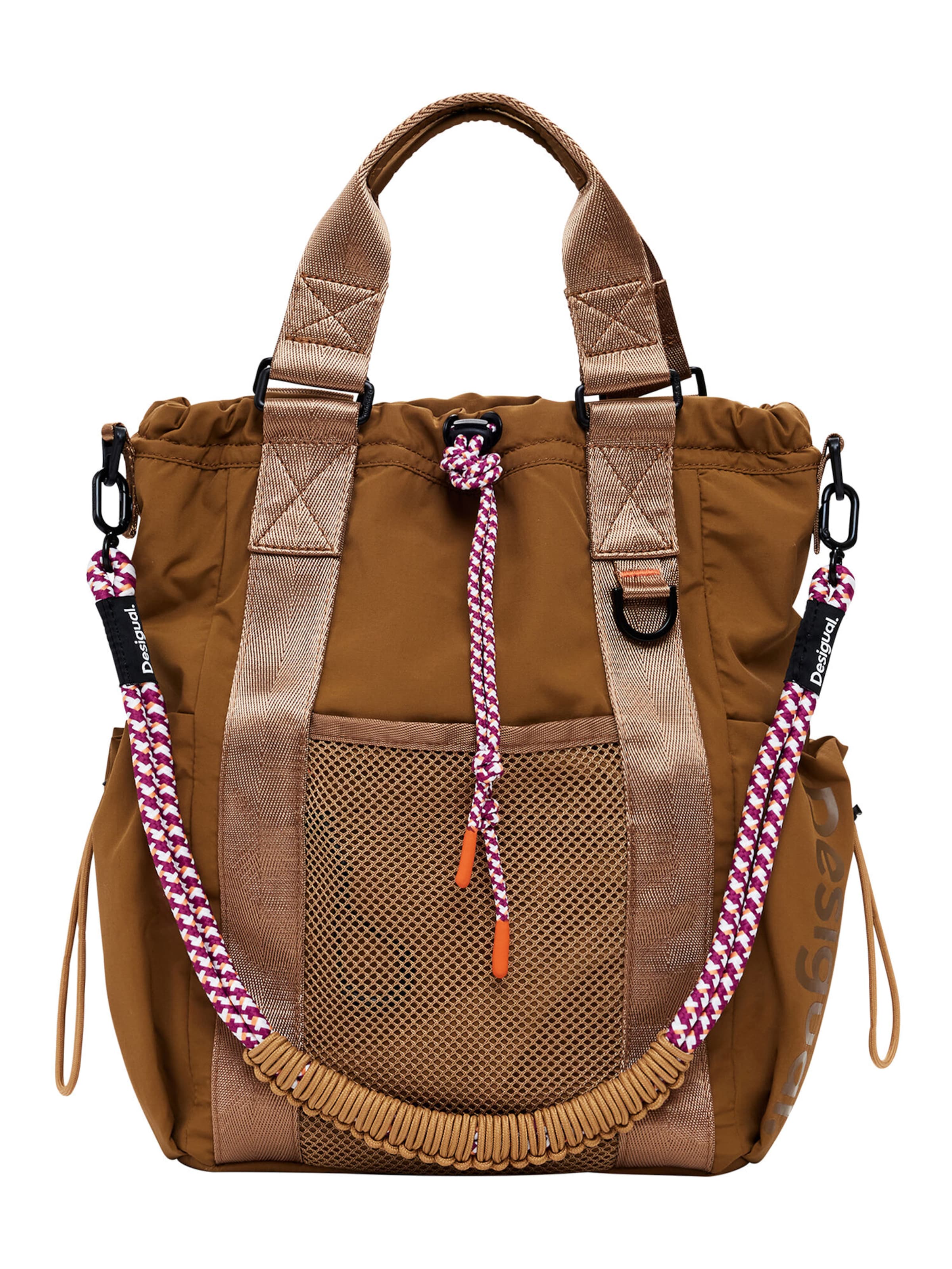 Rucsac de la Desigual pe maro: față