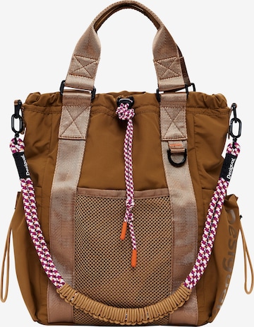 DesigualRuksak - smeđa boja: prednji dio