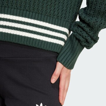 ADIDAS ORIGINALS Knit Cardigan in Green