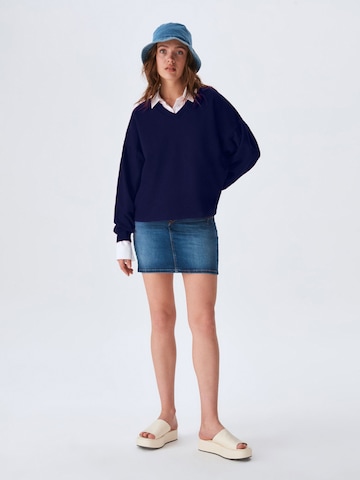 LTB Sweatshirt 'Fahozo' in Blauw