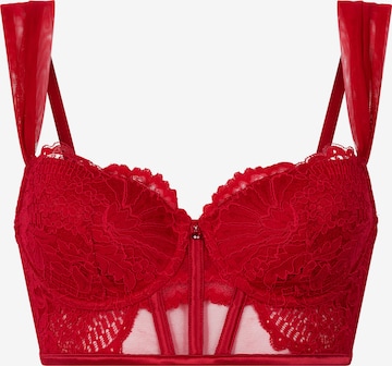 HunkemöllerGrudnjak 'WHITNEY' - crvena boja: prednji dio