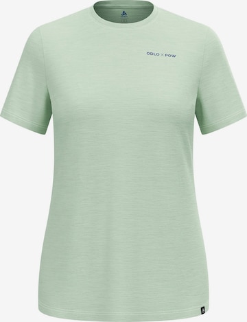 ODLO Functioneel shirt in Groen: voorkant