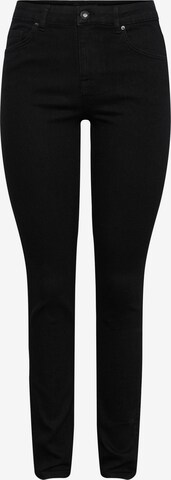 PIECES Slimfit Jeans 'Nunna' in Schwarz: predná strana