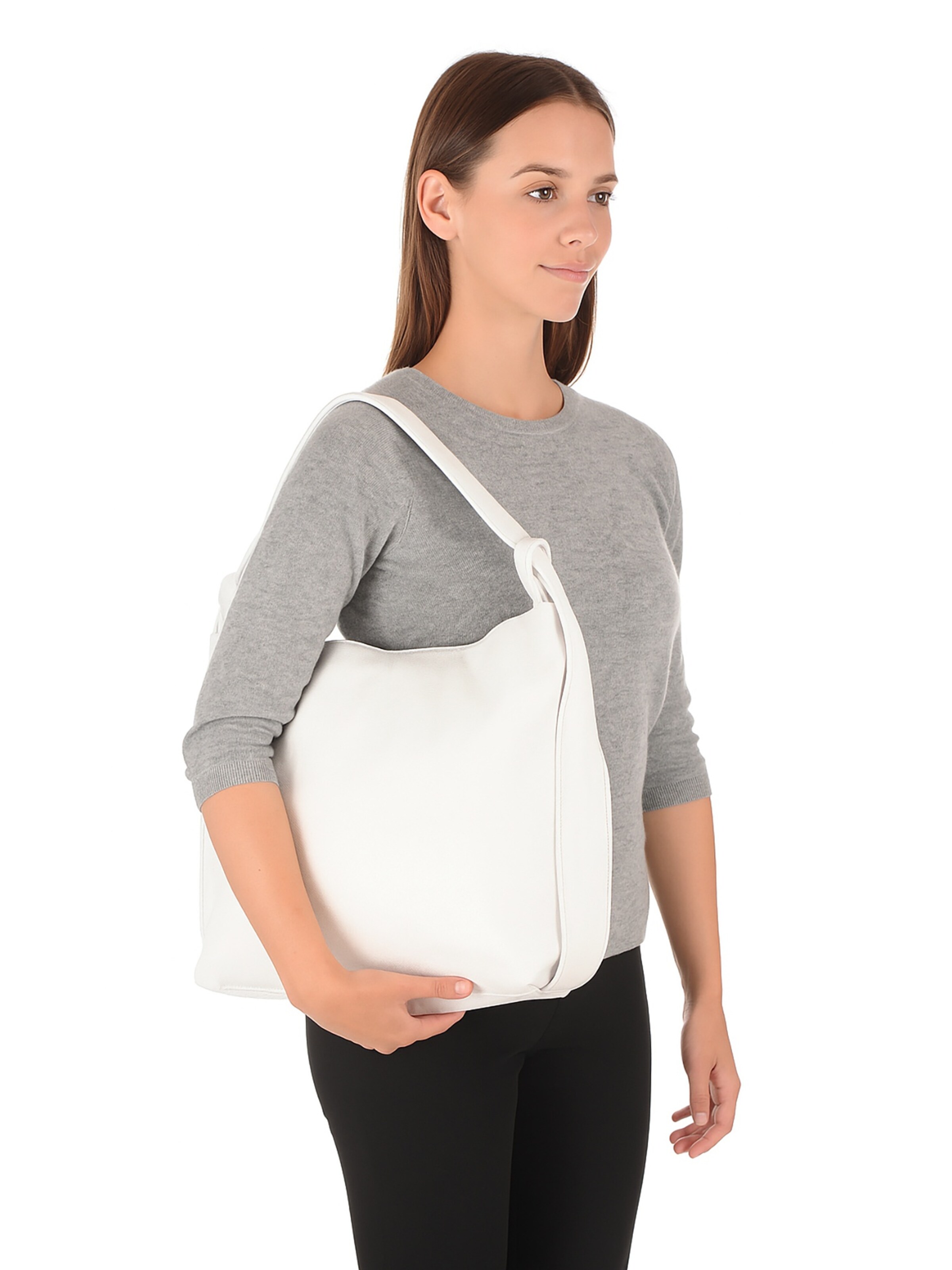 Sac à dos Gave Lux en blanc : devant