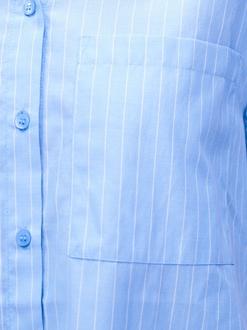 Camicia da donna 'PCMELIA' di PIECES in blu