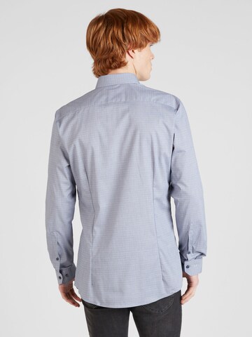 OLYMP Slim Fit Бизнес риза в сиво