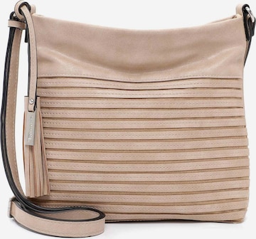 TAMARIS Schoudertas 'Liane' in Beige: voorkant