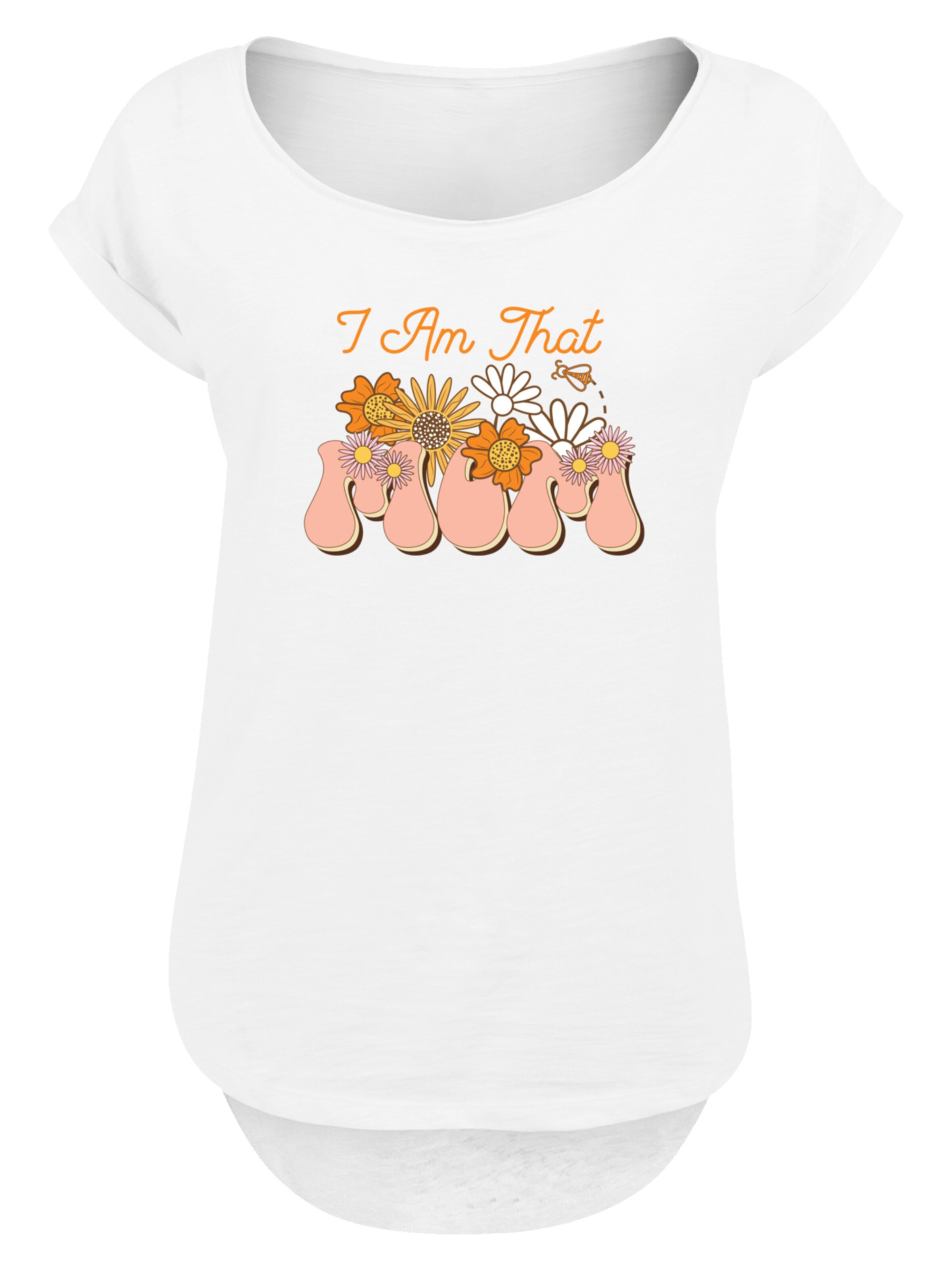 F4NT4STIC Shirt in Wit: voorkant