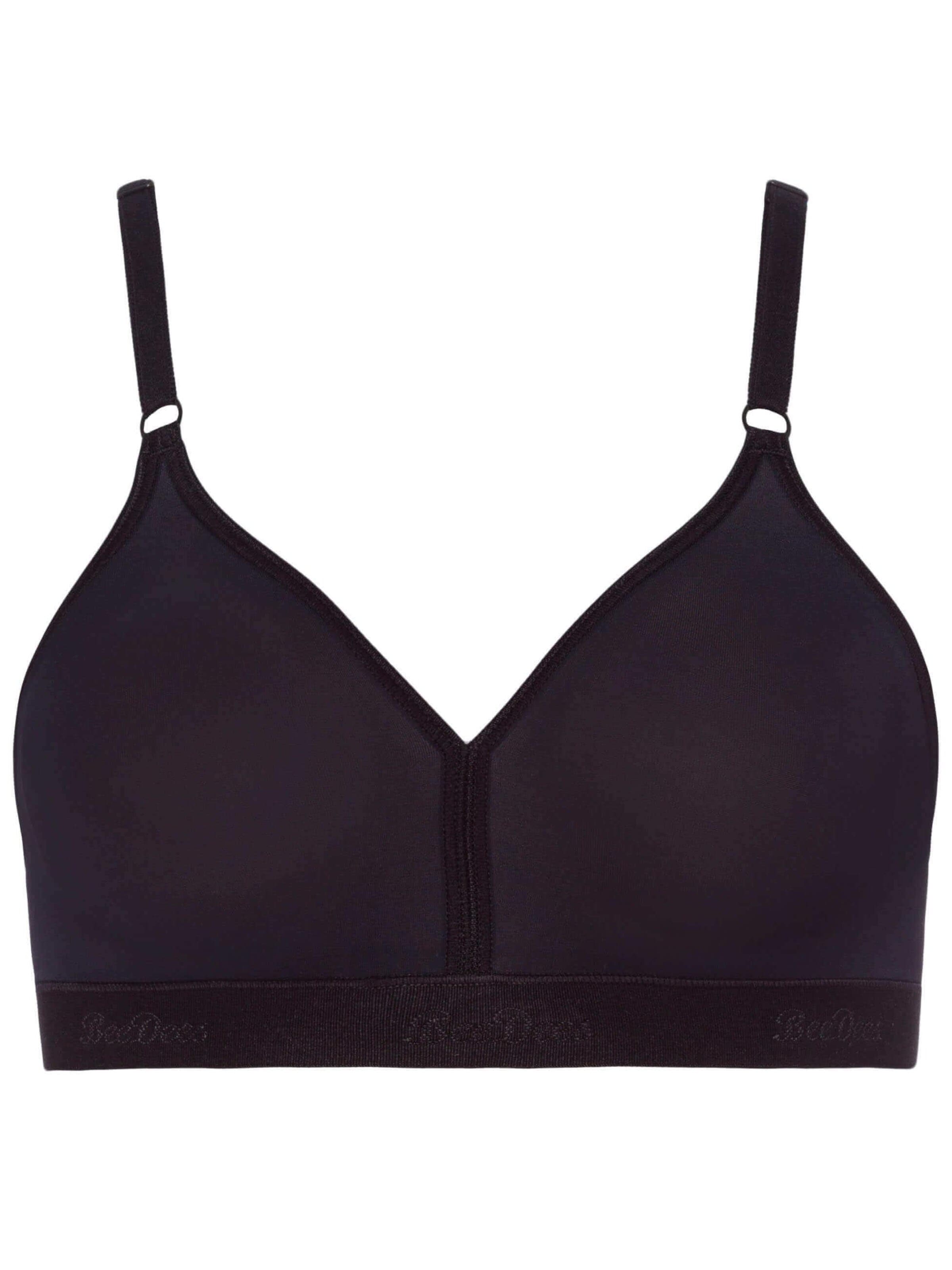 BeeDees BH 'Soft-BH Microfun N ohne Bügel'‌‌ in Schwarz: Vorderseite