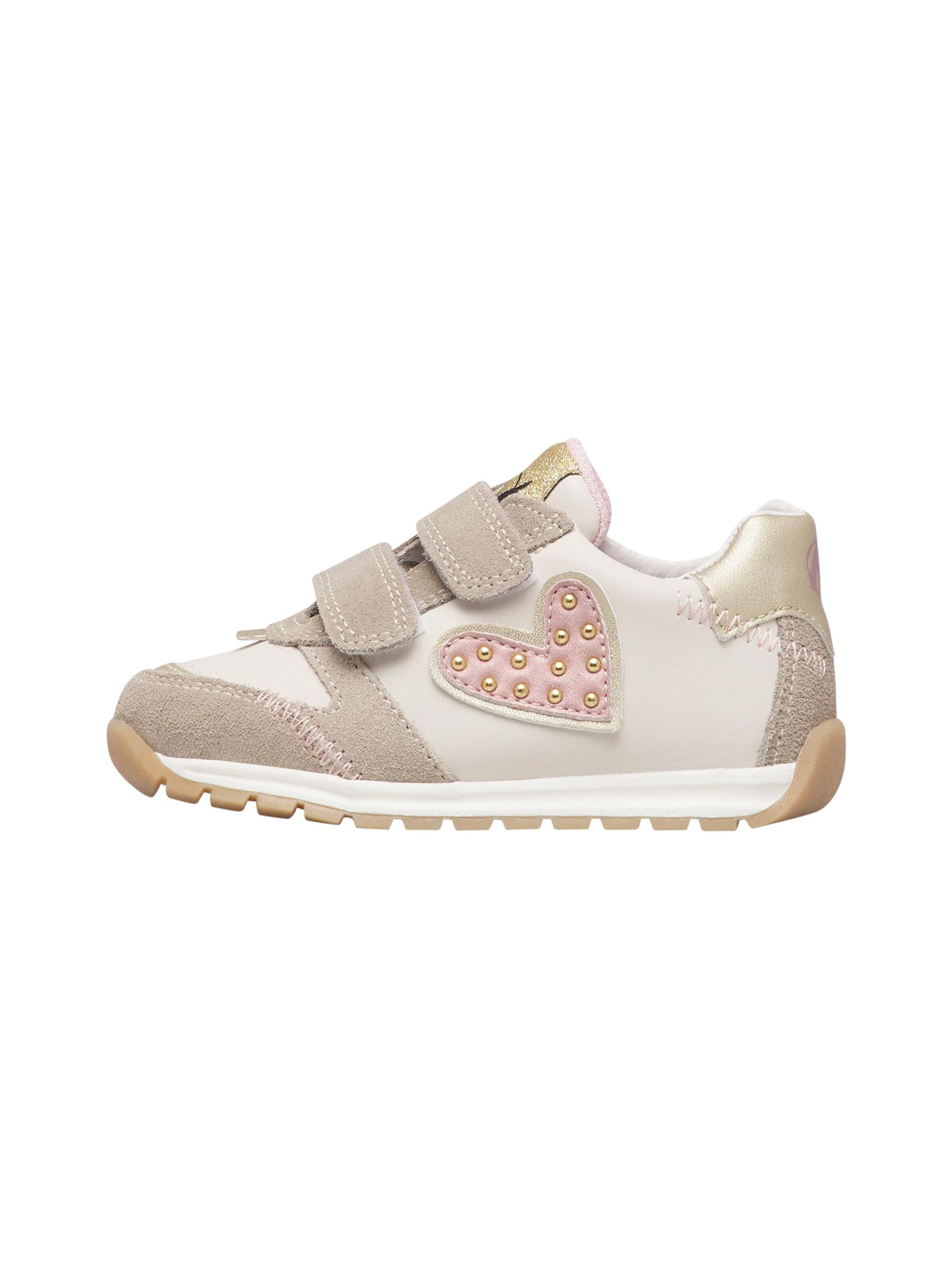 NATURINO Sneakers 'QUELLY 4 VL.' in Beige: voorkant