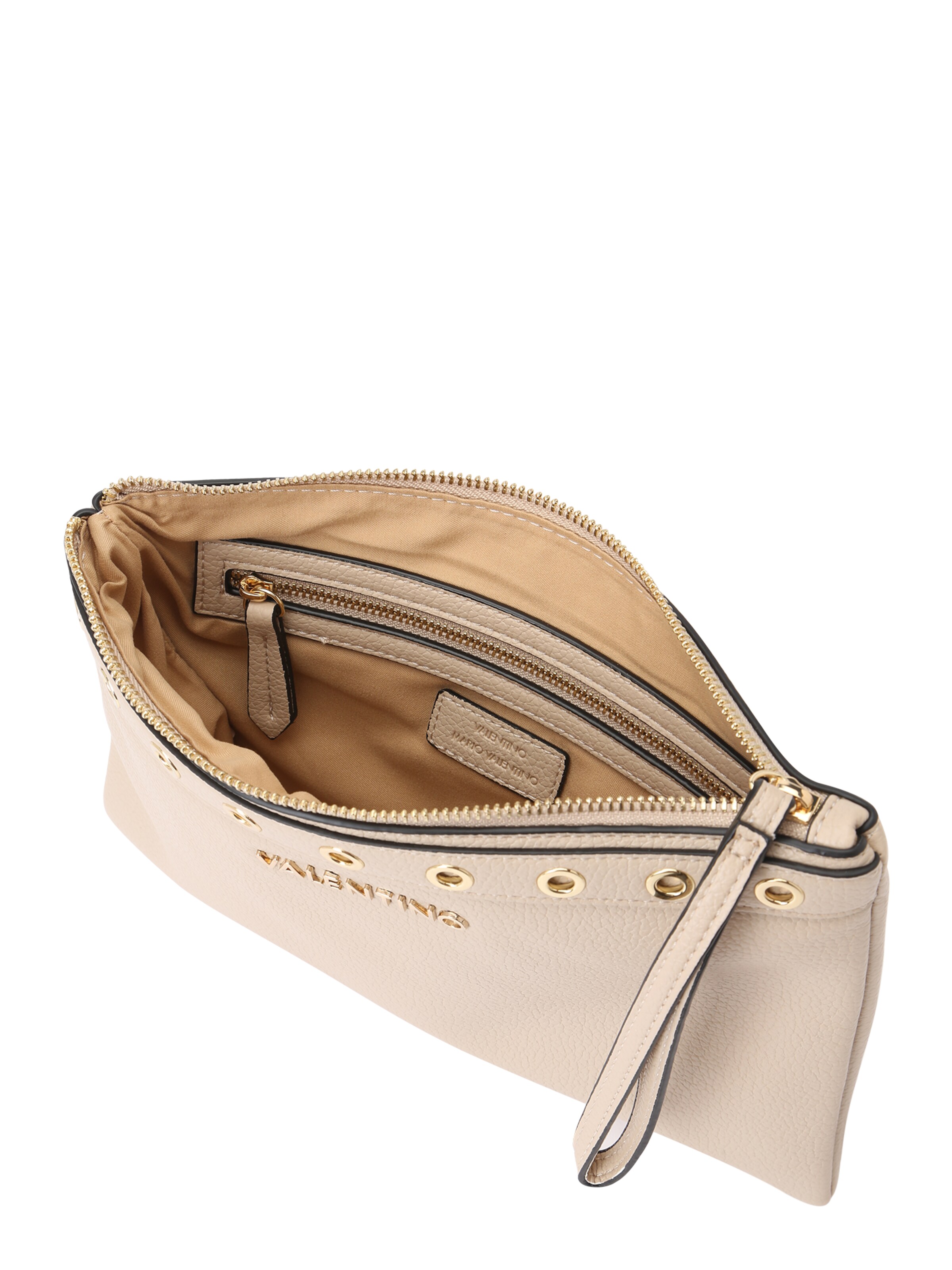 Valentino Bags Kosmetiktaske 'BEAUTIES' i beige: top